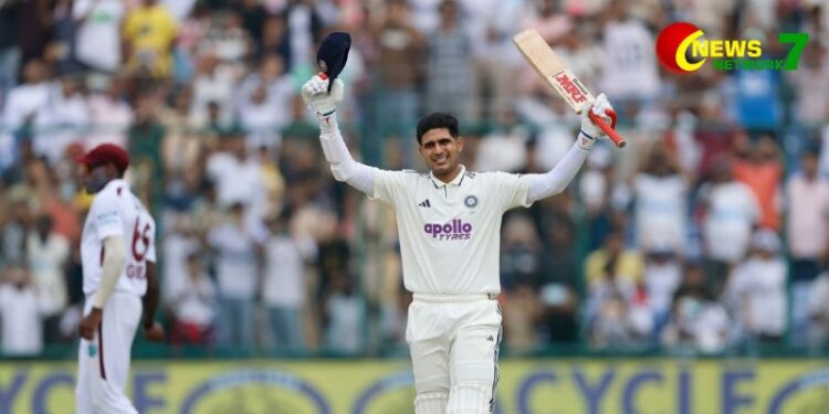 ২২ গজে রেকর্ডের বৃষ্টি গিলের ব্যাটে