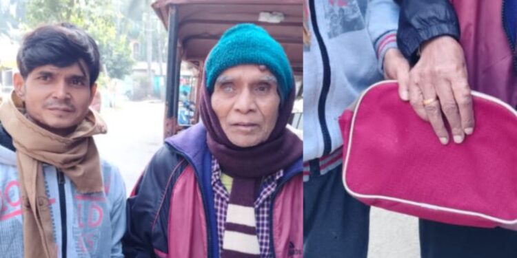 টোটো চালকের মানবিকতায় অনন্য দৃষ্টান্ত, সততায় ফিরে পেলেন হারানো টাকা