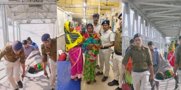 চলন্ত ট্রেনেই ফুটফুটে সন্তানের জন্ম, সহযাত্রী ও জিআরপি’র তৎপরতায় সুস্থ মা ও নবজাতক!